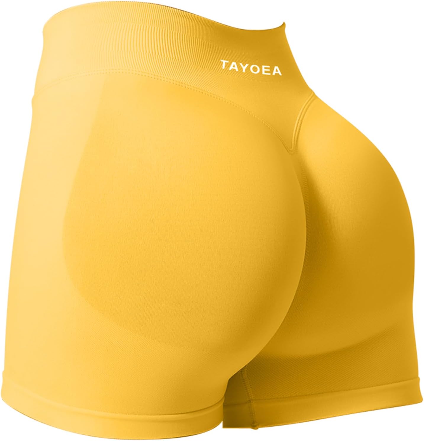 TAYOEA Sport Shorts Damen Scrunch Kurze Sporthose Push Up Kurze Leggings Butt Lifting Gym Short Nahtlose Workout Radlerhose Damen