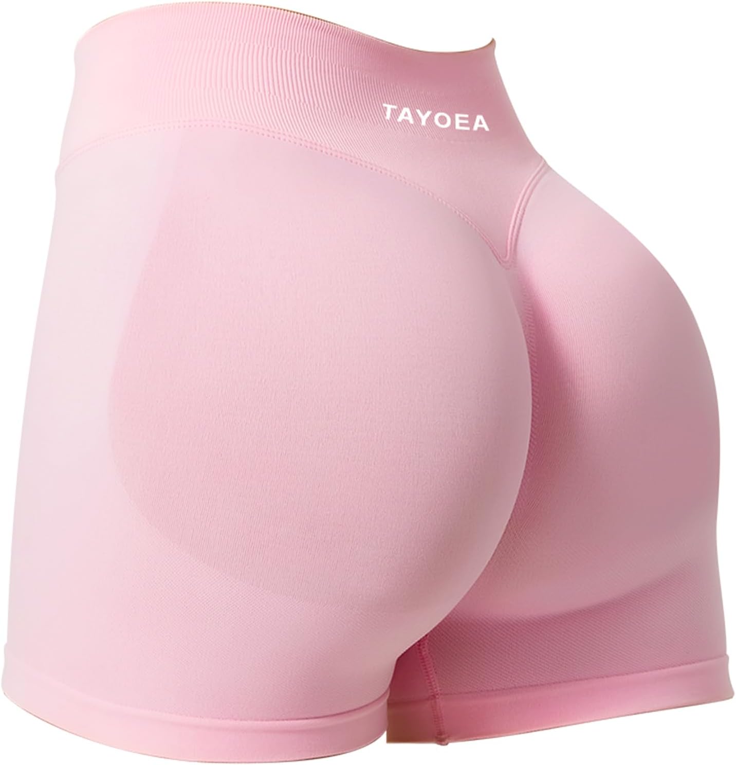 TAYOEA Sport Shorts Damen Scrunch Kurze Sporthose Push Up Kurze Leggings Butt Lifting Gym Short Nahtlose Workout Radlerhose Damen