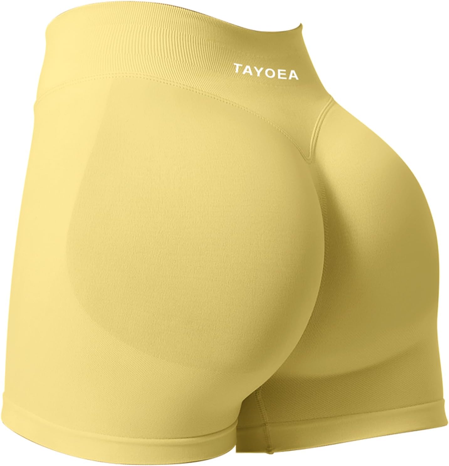 TAYOEA Sport Shorts Damen Scrunch Kurze Sporthose Push Up Kurze Leggings Butt Lifting Gym Short Nahtlose Workout Radlerhose Damen