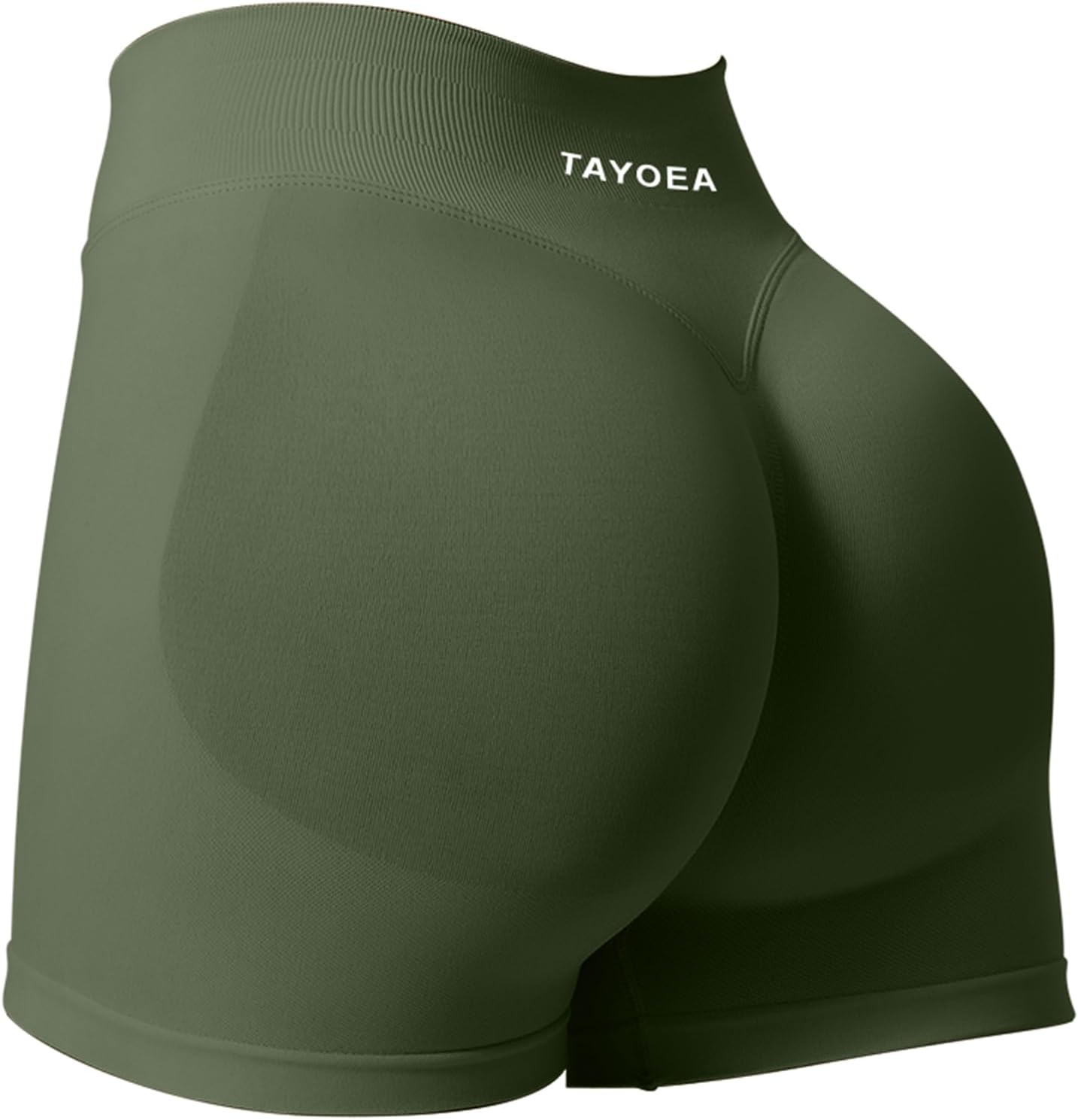 TAYOEA Sport Shorts Damen Scrunch Kurze Sporthose Push Up Kurze Leggings Butt Lifting Gym Short Nahtlose Workout Radlerhose Damen
