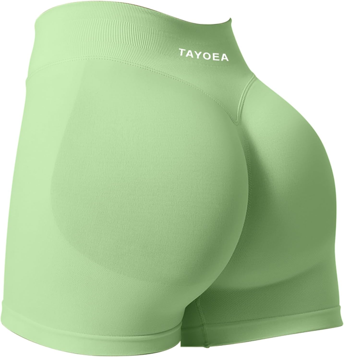 TAYOEA Sport Shorts Damen Scrunch Kurze Sporthose Push Up Kurze Leggings Butt Lifting Gym Short Nahtlose Workout Radlerhose Damen