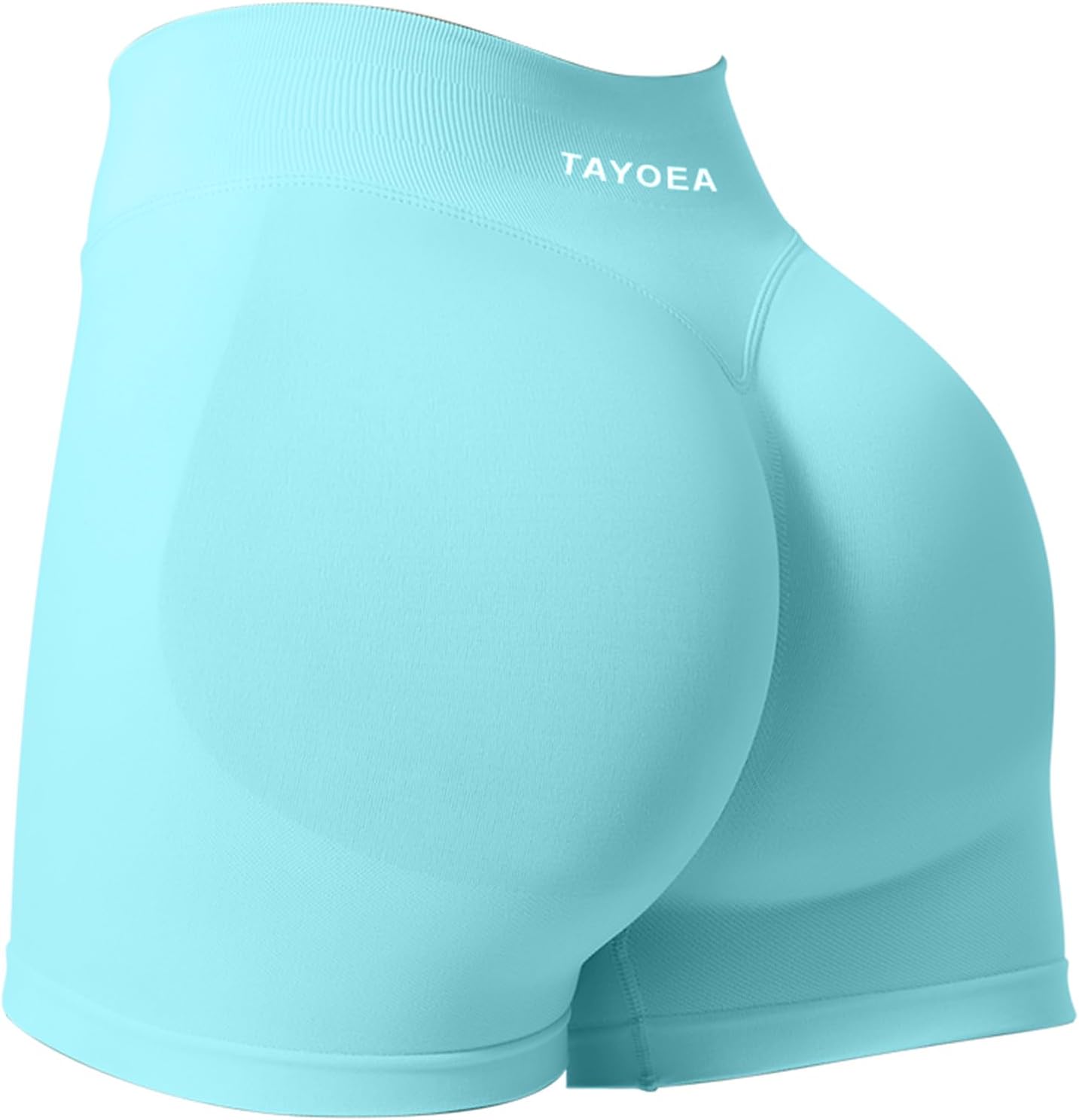 TAYOEA Sport Shorts Damen Scrunch Kurze Sporthose Push Up Kurze Leggings Butt Lifting Gym Short Nahtlose Workout Radlerhose Damen