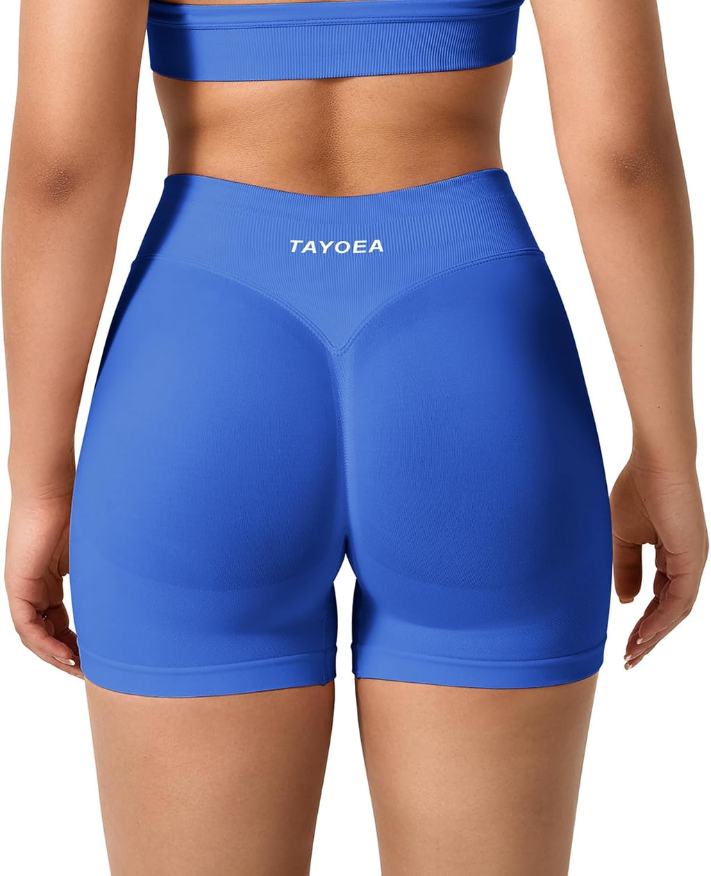 TAYOEA Sport Shorts Damen Scrunch Kurze Sporthose Push Up Kurze Leggings Butt Lifting Gym Short Nahtlose Workout Radlerhose Damen