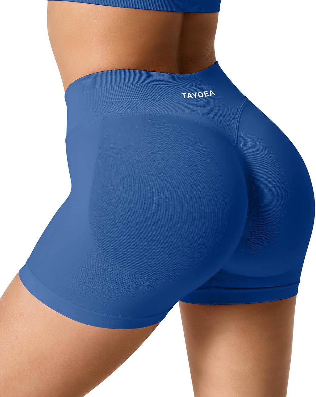 TAYOEA Sport Shorts Damen Scrunch Kurze Sporthose Push Up Kurze Leggings Butt Lifting Gym Short Nahtlose Workout Radlerhose Damen