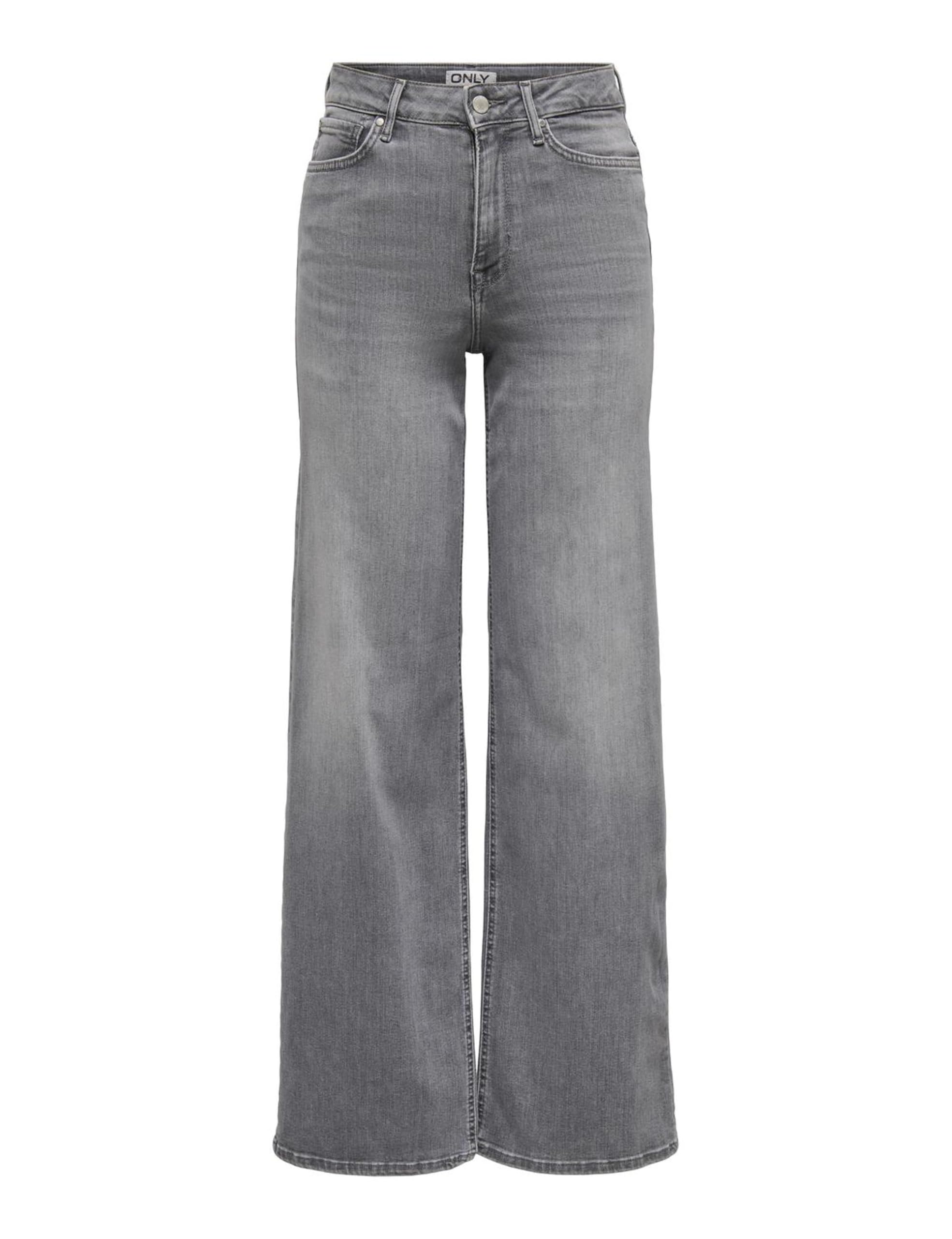 ONLY Female Jeans mit weitem Bein ONLMADISON Hohe Taille Weiter Beinschnitt Jeans