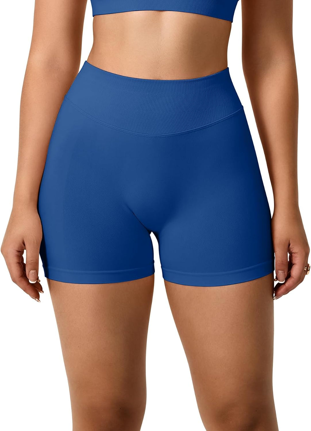 TAYOEA Sport Shorts Damen Scrunch Kurze Sporthose Push Up Kurze Leggings Butt Lifting Gym Short Nahtlose Workout Radlerhose Damen