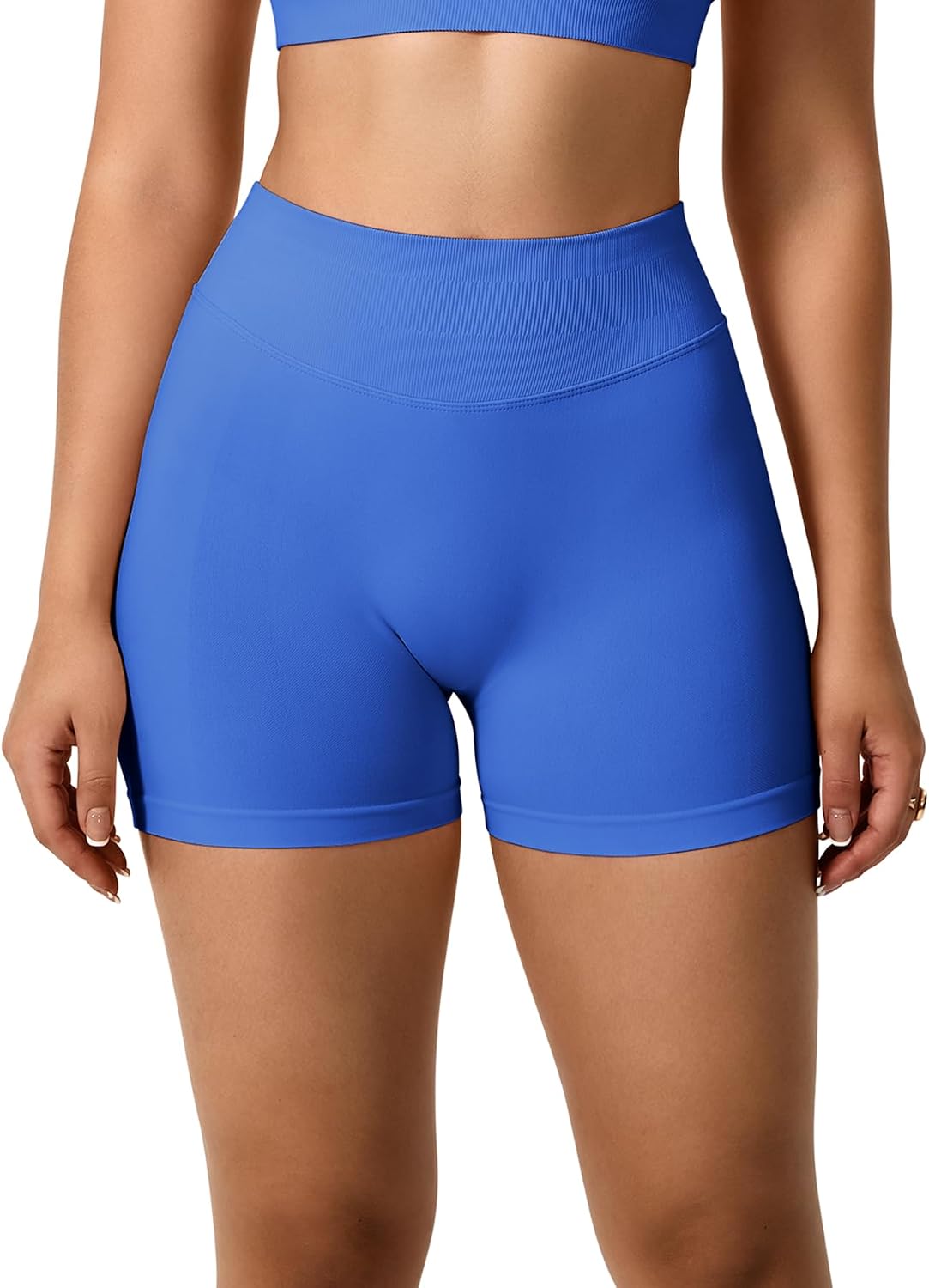 TAYOEA Sport Shorts Damen Scrunch Kurze Sporthose Push Up Kurze Leggings Butt Lifting Gym Short Nahtlose Workout Radlerhose Damen