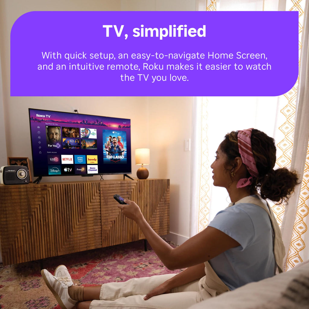 Roku 32-Inch Select Series Smart TV 2026-1080p Full HD TV - RokuTV