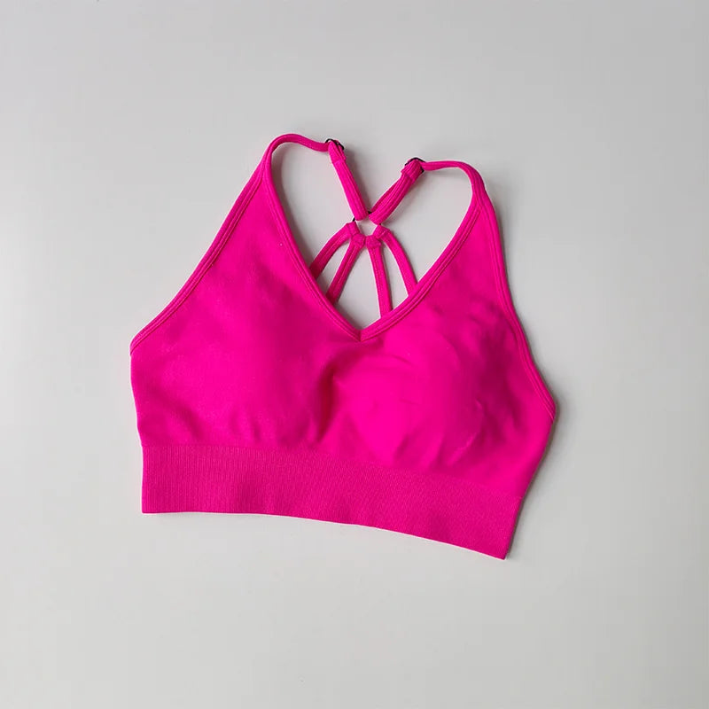 Conjunto de Yoga Feminino de 2 Peças – Cintura Alta, Roupa de Treino e Academia, Conjunto Esportivo