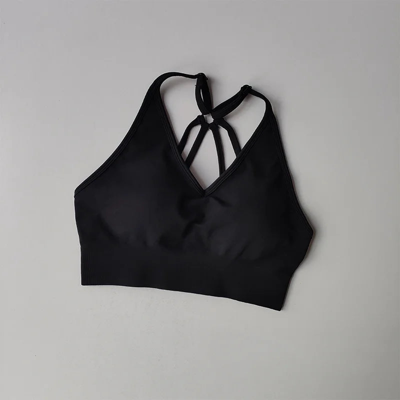 Conjunto de Yoga Feminino de 2 Peças – Cintura Alta, Roupa de Treino e Academia, Conjunto Esportivo